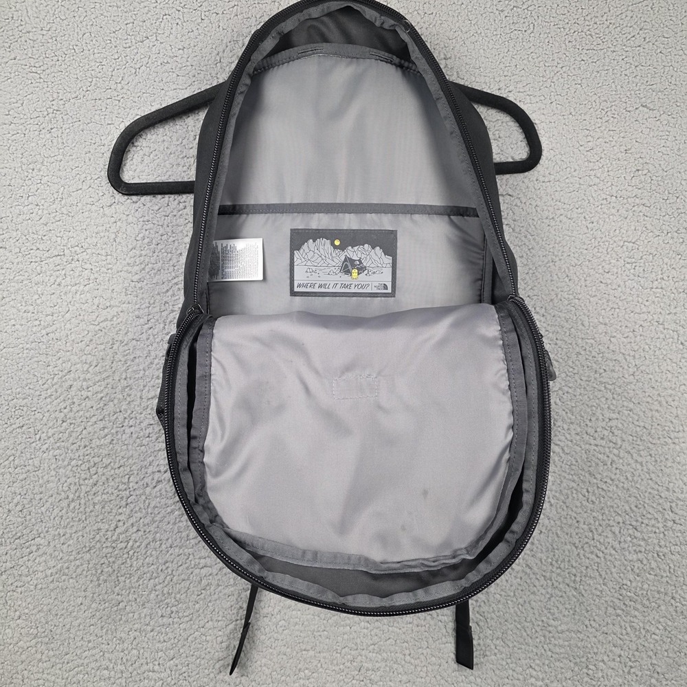 The North Face‎ Black 21" Connector Backpack Laptop Compartment Men Travel Bag - Picture 9 of 13